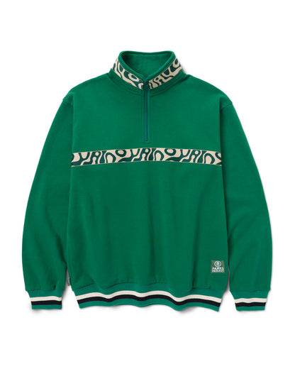 Shop Yellowstone Geysers Quarter Zip Fleece Inspired by Yellowstone NP | green