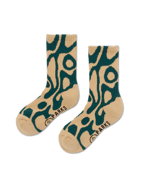 Shop Yellowstone Geysers Trail Sock Inspired by Yellowstone NP